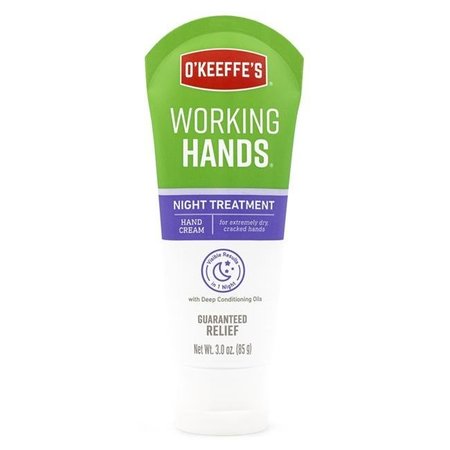 OKEEFFES OKeeffes 9039051 3 oz Working Hands White Night Treatment Hand Cream - Pack of 5 9039051